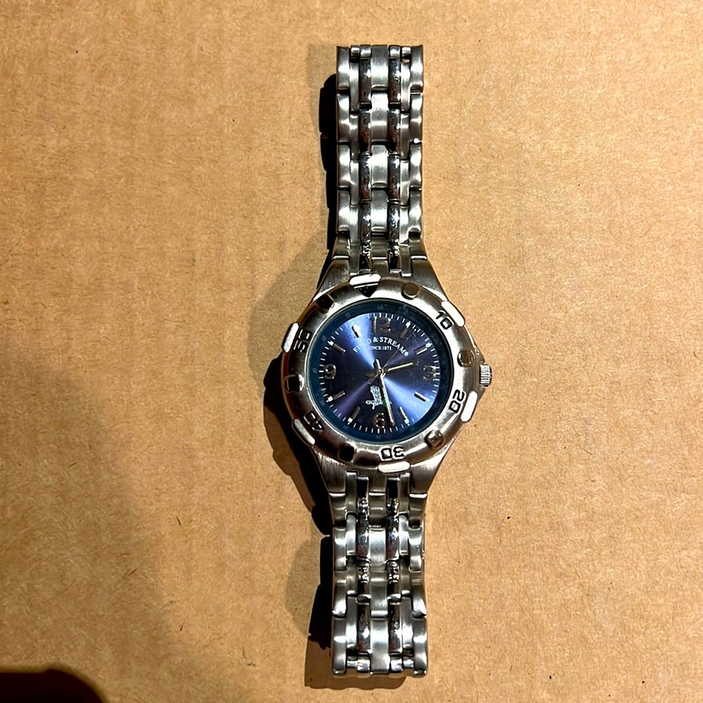 Field & Stream stainless steel mens watch